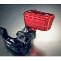 Motocorse Billet Aluminum Reservoirs For Brembo RCS Corsa Corta Master Cylinders Brake and Clutch